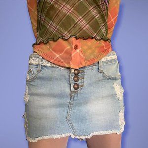 Vivienne Westwood Mini Denim Skirt